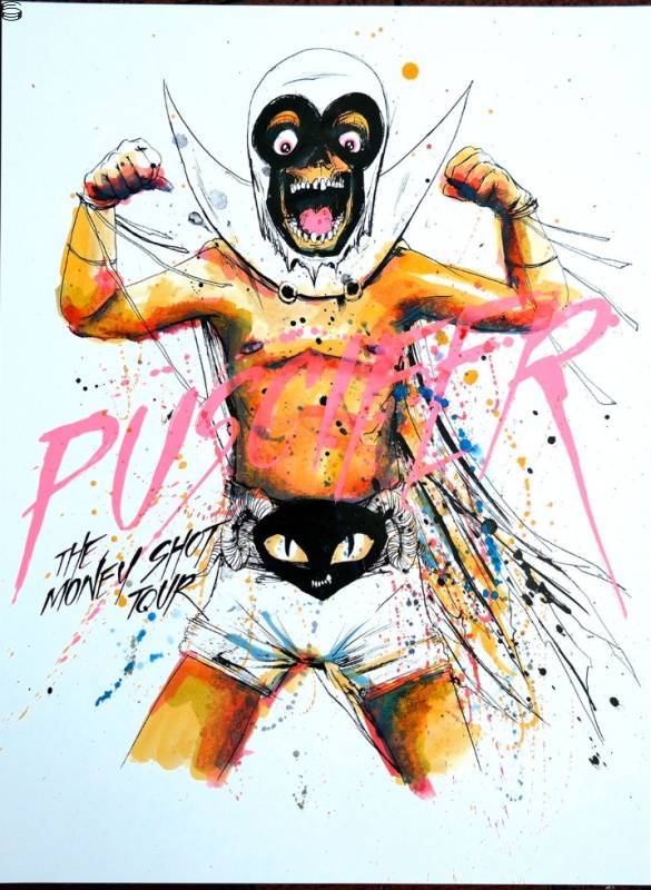 Alex Pardee - Puscifer Las Vegas - All-Color Edition