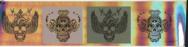 Emek - QOTSA / MotÃÂ¶rhead Stamps 11 - Mirror Foil Set Edition