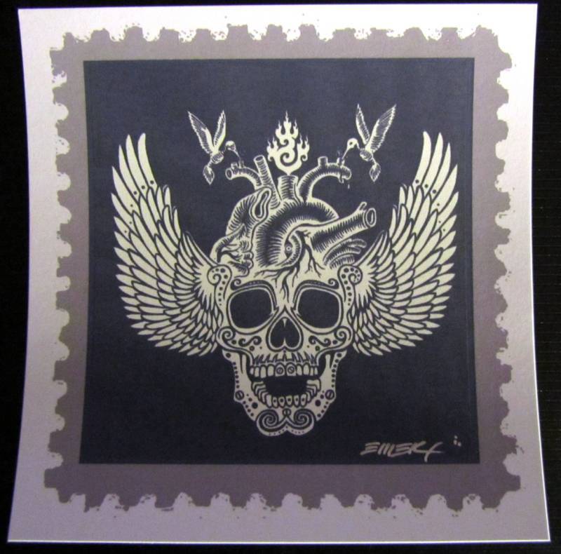 Emek - QOTSA / MotÃÂ¶rhead Stamps 11 - Motorhead GID Edition