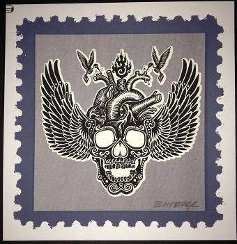 Emek - QOTSA / MotÃÂ¶rhead Stamps 11 - White Eyes Edition
