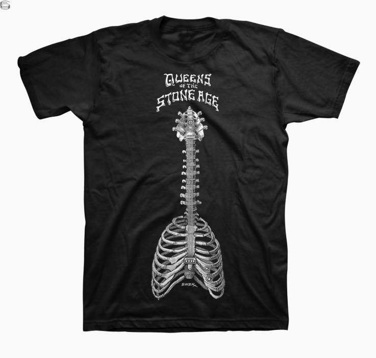 QOTSA Bone Geetar Shirt