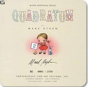 Quadratum Micro Portfolio II COA 02 by Mark Ryden | DogStreets