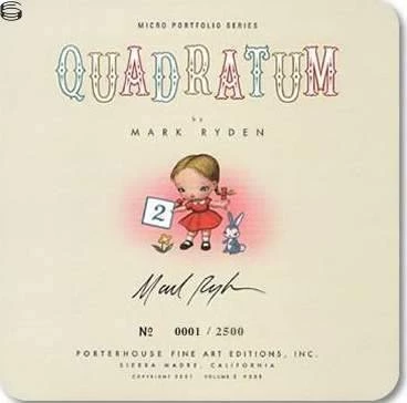 Quadratum Micro Portfolio II COA 02 by Mark Ryden | DogStreets