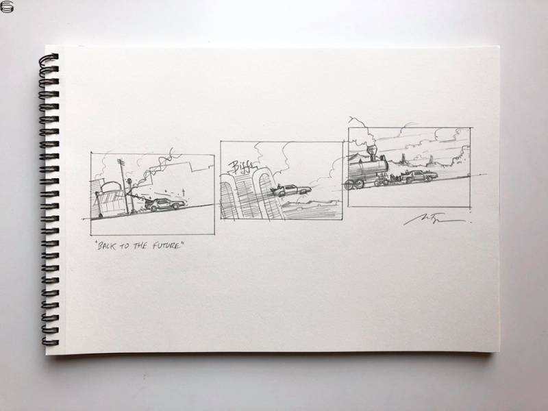 Matt Ferguson - Back to the Future [Set] - OG Sketch Edition