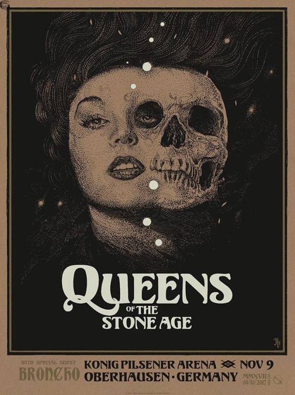 Richey Beckett - Queens of the Stone Age Oberhausen 17 - Show Edition