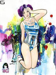 Lora Zombie - R2D2 Girl - First Edition