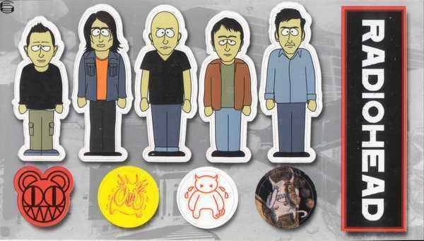 Radiohead South Park Stickers 01