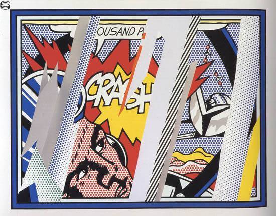 Roy Lichtenstein - Reflections on Crash (C 239)