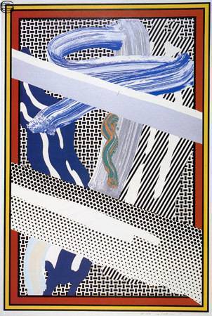 Roy Lichtenstein - Reflections on Expressionist Painting (C 255)