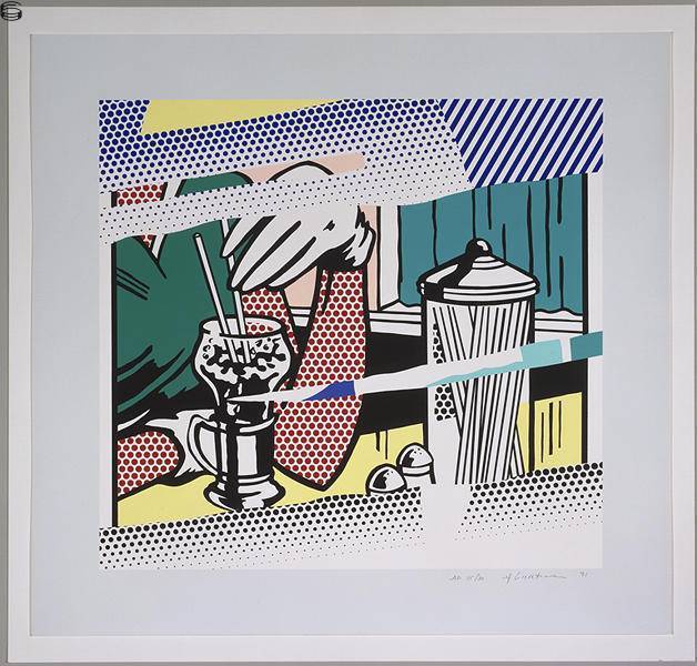 Roy Lichtenstein - Reflections on Soda Fountain (C 257)