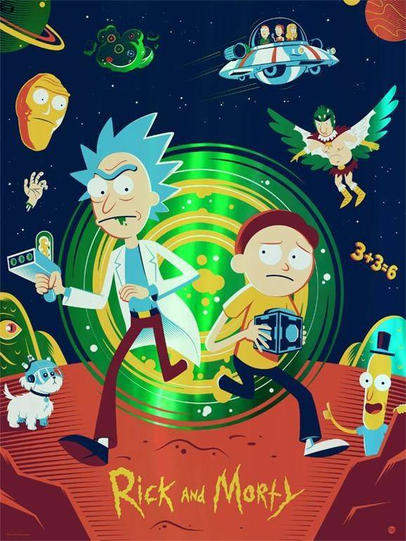 Dave Perillo - Rick and Morty 16 - Foil Variant Edition