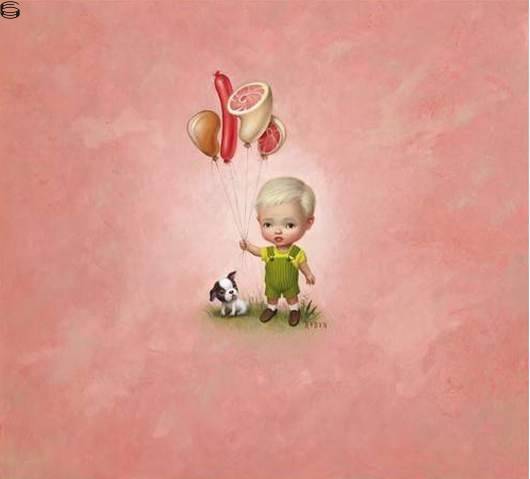 Mark Ryden - Balloon Boy 00 - Original Painting Edition