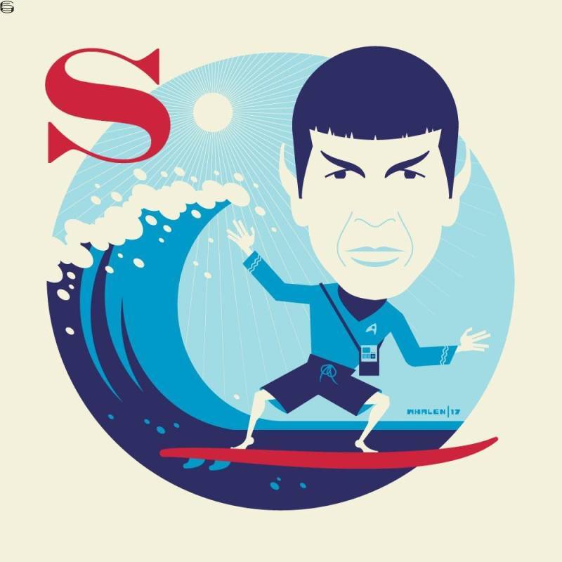 Tom Whalen - S is for Surfing