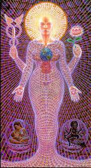 Alex Grey - Sacred Mirrors: Sophia 89 - Poster Edition