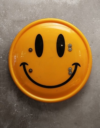 James Cauty - Smiley Riot Shield - Fifth Edition