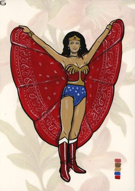 Seque #110 (Wonder Woman with Bandana Cape)