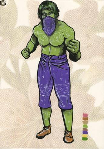 Seque #112 (Hulk with Bandana Pants)