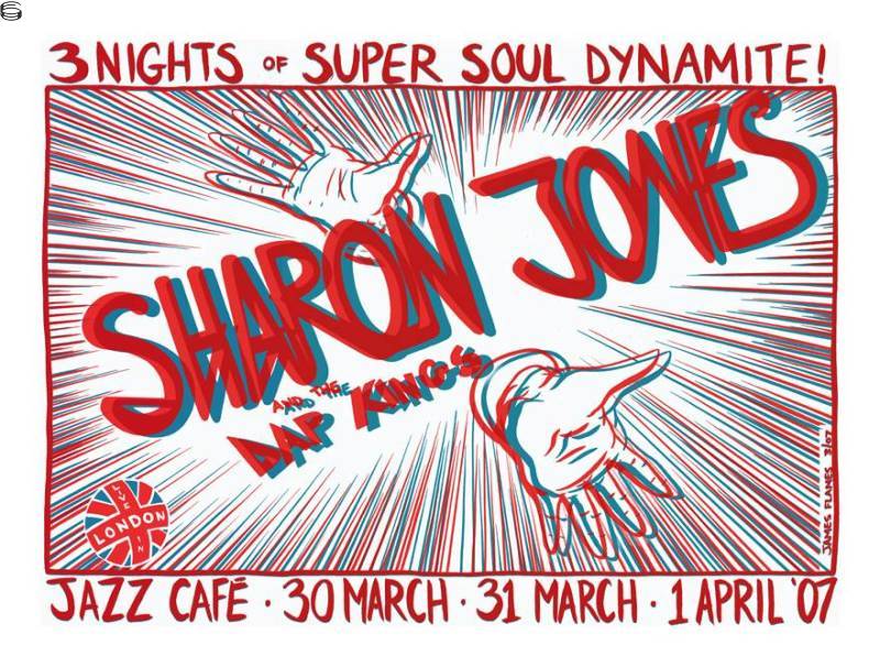 Sharon Jones & The Dap Kings London 07