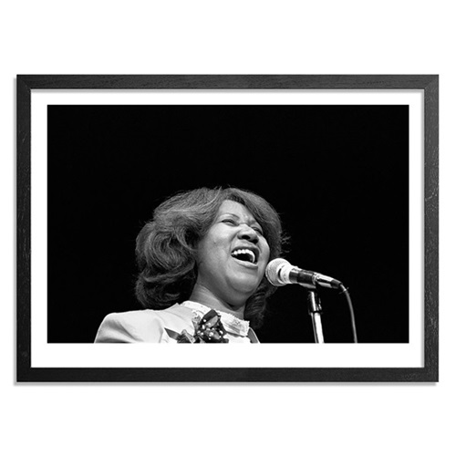 Leni Sinclair - Aretha Franklin - Cobo Hall - 1980 - 24 x 17 Inch