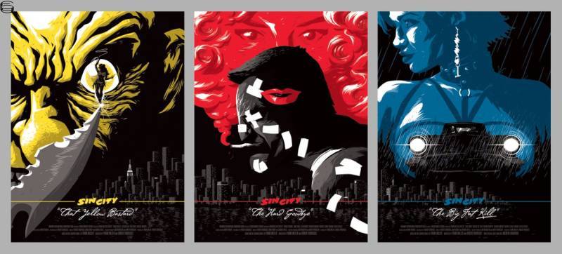 Sin City Triptych