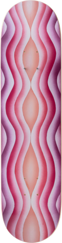 Judy Chicago - Ripple Skateboard - Light