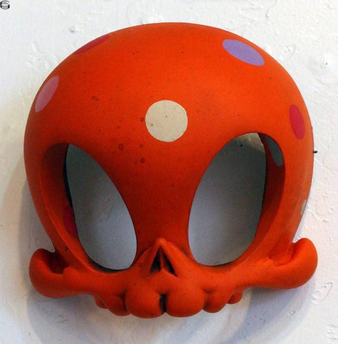 Skelve Orange Masao Midi Mask 14