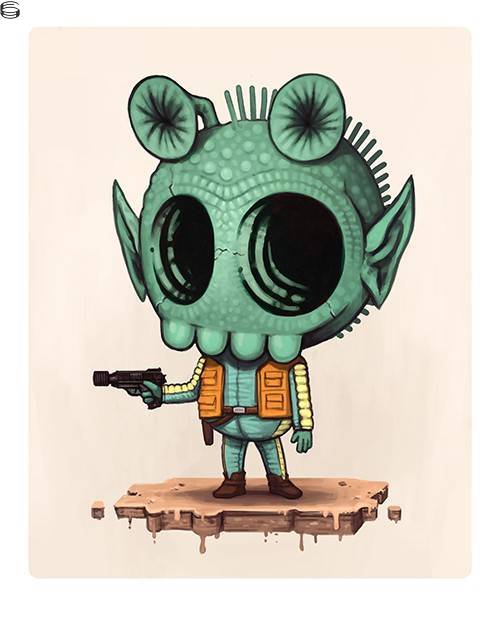 Skully Cosplay Greedo