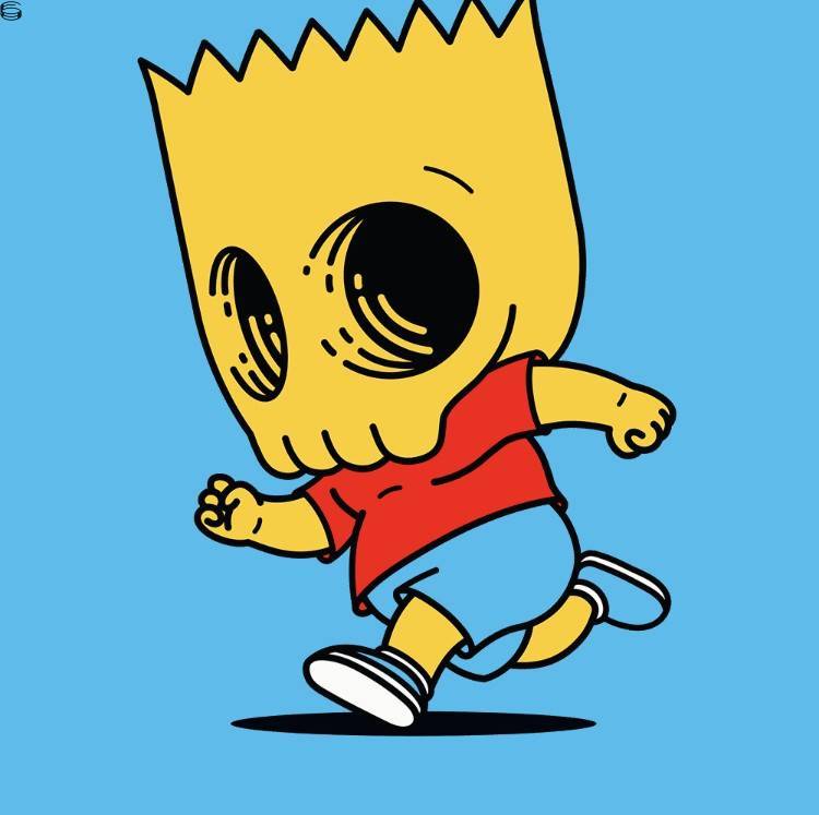 Mike Mitchell - Skully III - Bart Edition