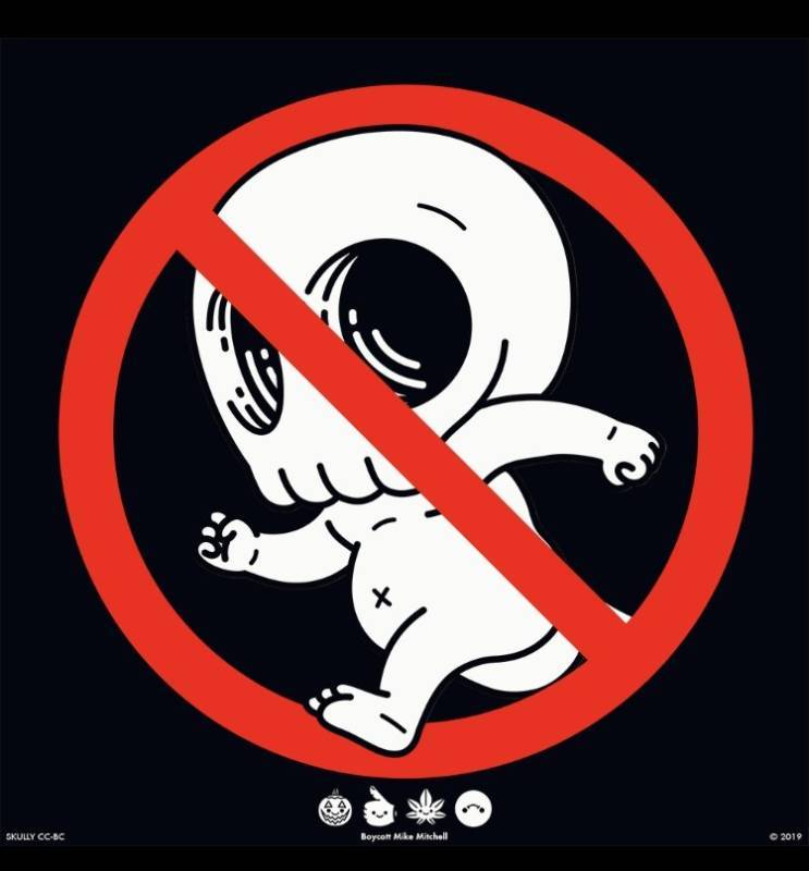Mike Mitchell - Skully III - Boycott Edition