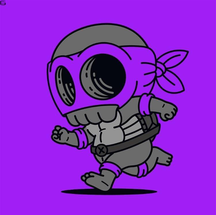Mike Mitchell - Skully III - Donatello TMNT Edition