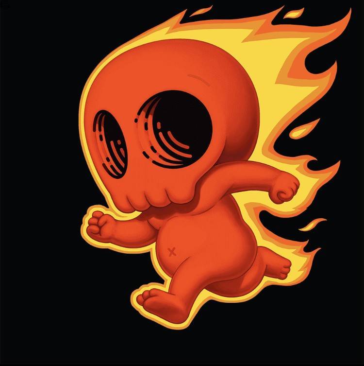 Mike Mitchell - Skully III - Fire Edition