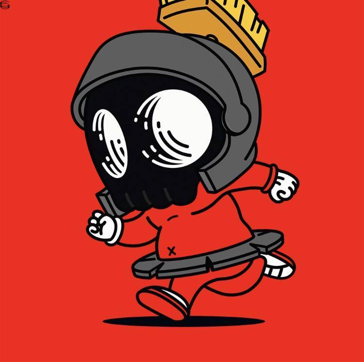 Mike Mitchell - Skully III - Marvin Edition