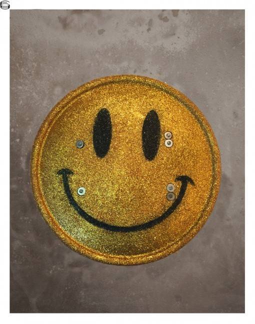 James Cauty - Smiley Riot Shield - Glitter SRS 2 Edition