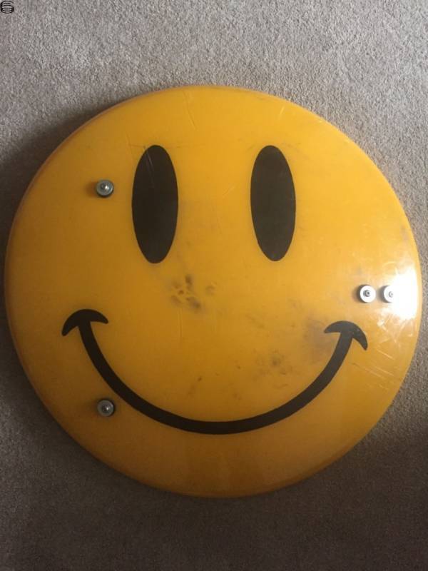 James Cauty - Smiley Riot Shield - SRS X DL1 AP Edition