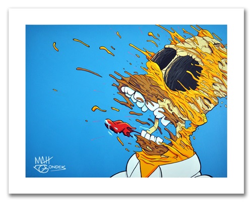 Matt Gondek - Deconstructed Homer Print