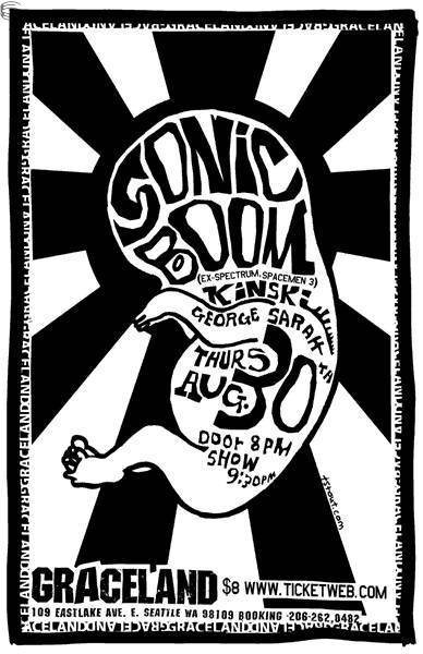 Sonic Boom Kinski Seattle 01