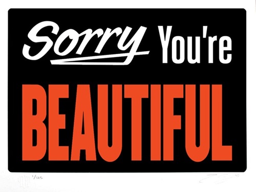 Sorry You're Beautiful