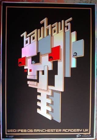 Emek - Bauhaus Manchester UK 06 - Foil Variant Edition