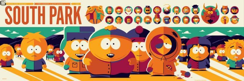 Tom Whalen - South Park 16 - Kenny's Dead Variant Edition