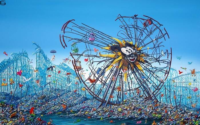 Split Mickey Ferris Wheel 17