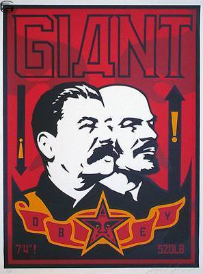 Stalin Lenin Banner