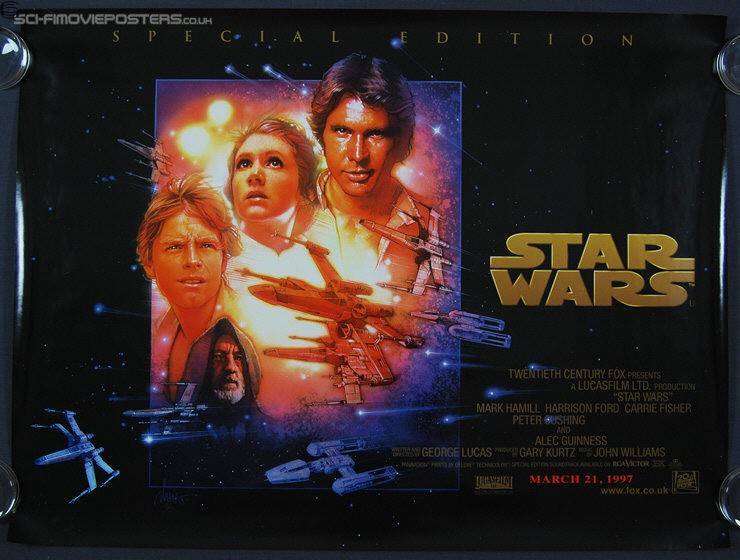 Star Wars: A New Hope (UK Quad Re-release)