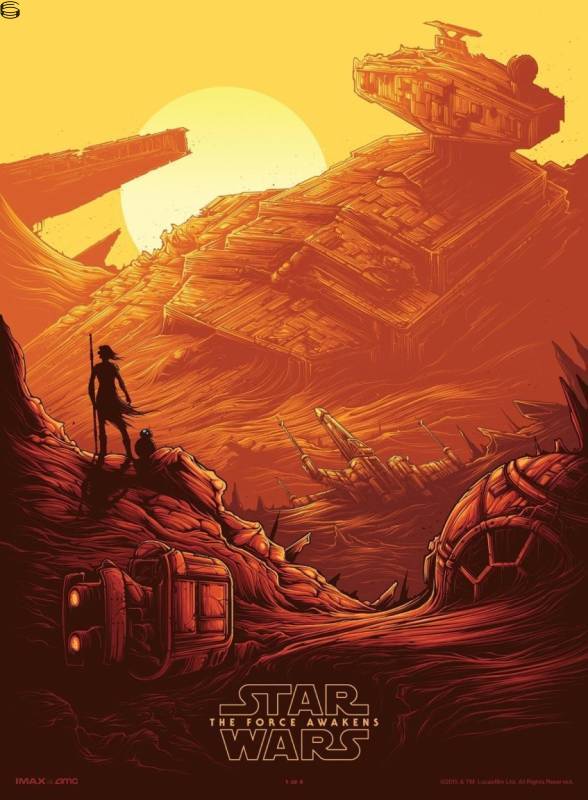 Dan Mumford - Star Wars: The Force Awakens (Imax) - First Edition