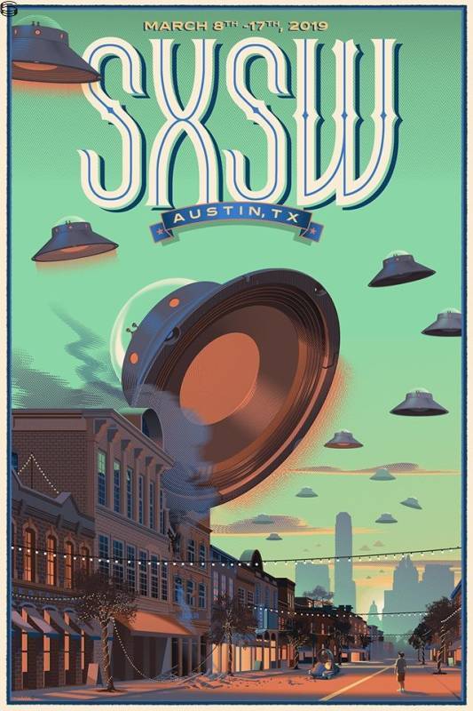 Laurent Durieux - SXSW - Variant Edition