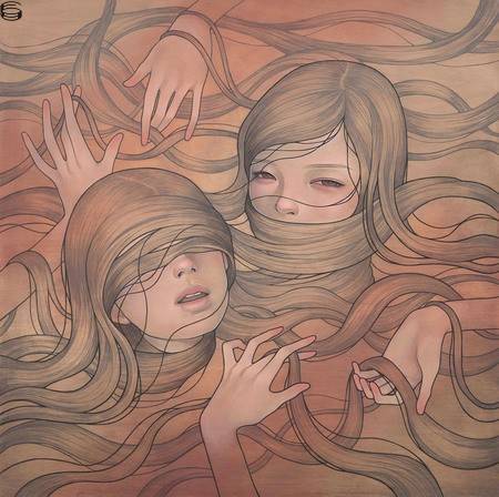 Audrey Kawasaki - Tangled 10 - Unframed AP Edition