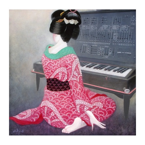 Beauty With Synthesizer
