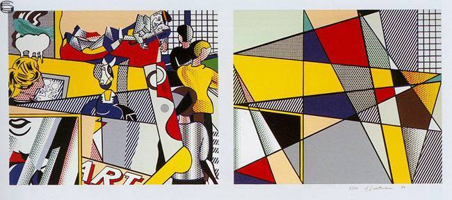 Roy Lichtenstein - Tel Aviv Museum Print (C 238)