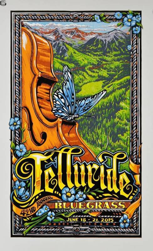 AJ Masthay - Telluride Bluegrass Festival Telluride - Artist Edition
