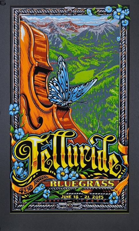 AJ Masthay - Telluride Bluegrass Festival Telluride - Onyx Pearl Edition