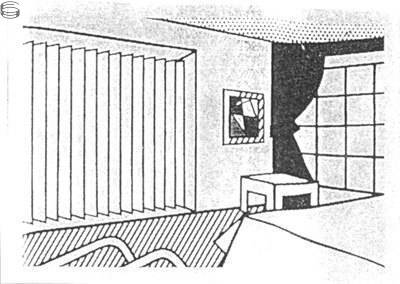 Roy Lichtenstein - Bedroom (C 247) - Bedroom (Unique State) Edition